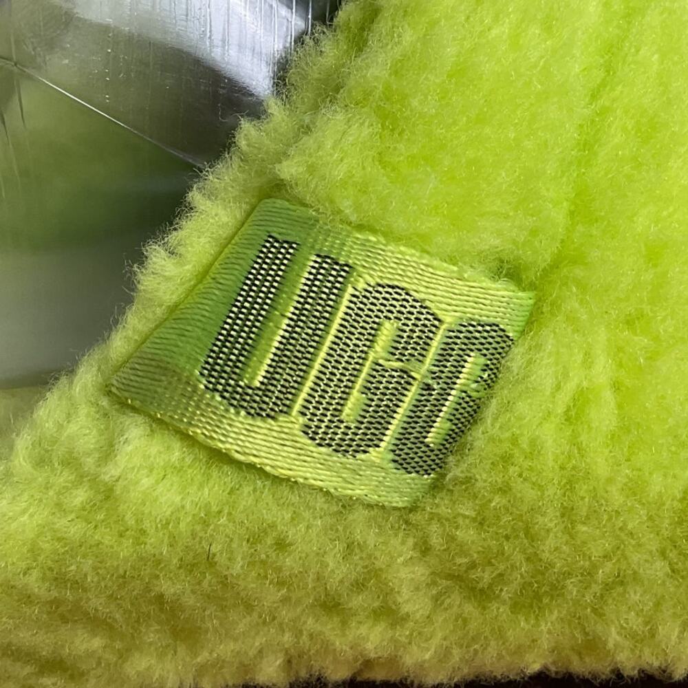UGG Fluff You Slipper Bright Green 1117473 Mens 8 Womens 10 - Picture 5 of 14